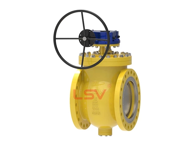 Top Entry Eccentric half ball valve